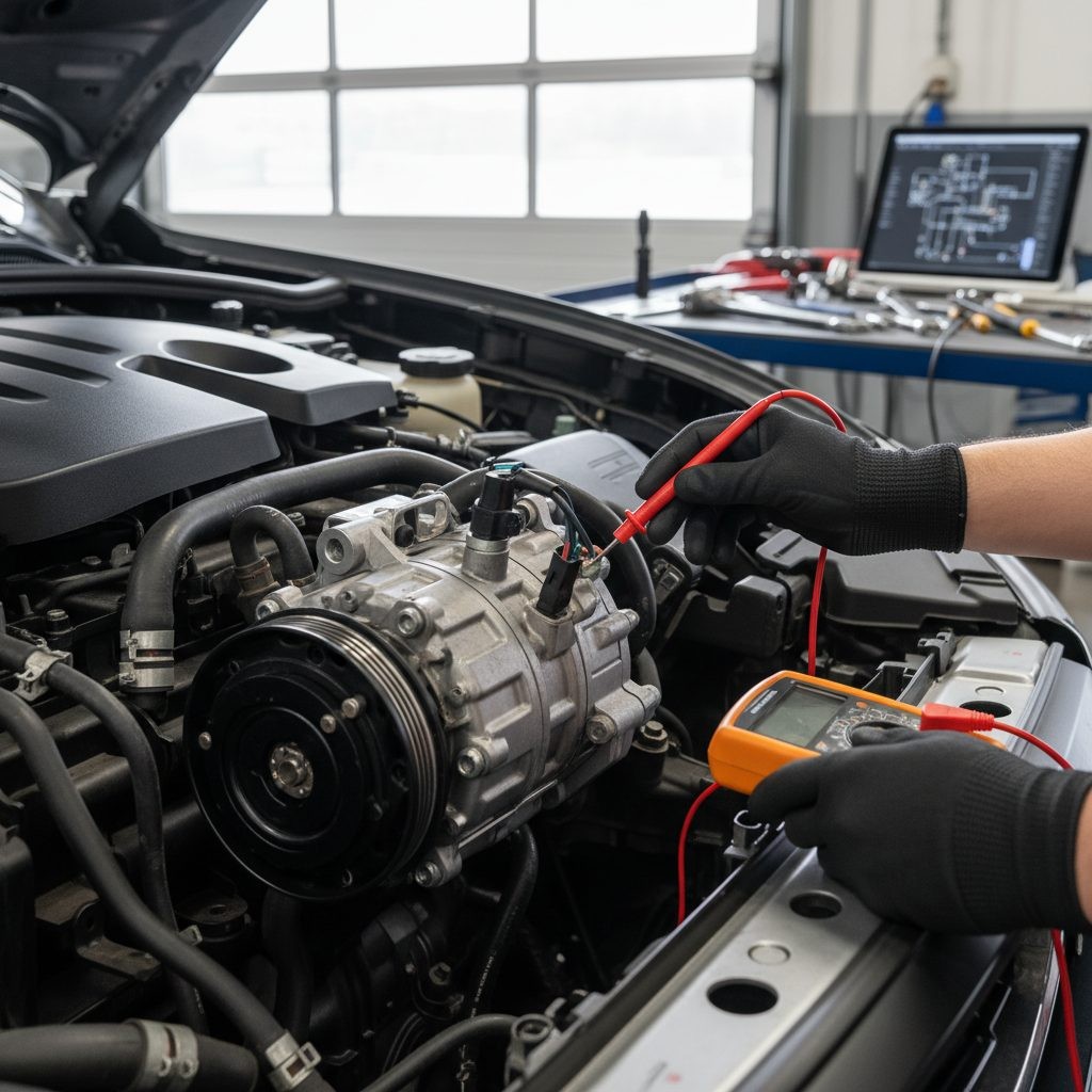 Como Fazer o Teste Elétrico do Compressor de Ar-Condicionado com Precisão