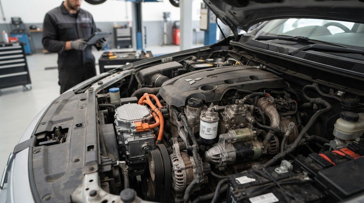 Sistema de partida da L200 Triton: entenda as diferenças entre o motor a diesel e o sistema MHEV