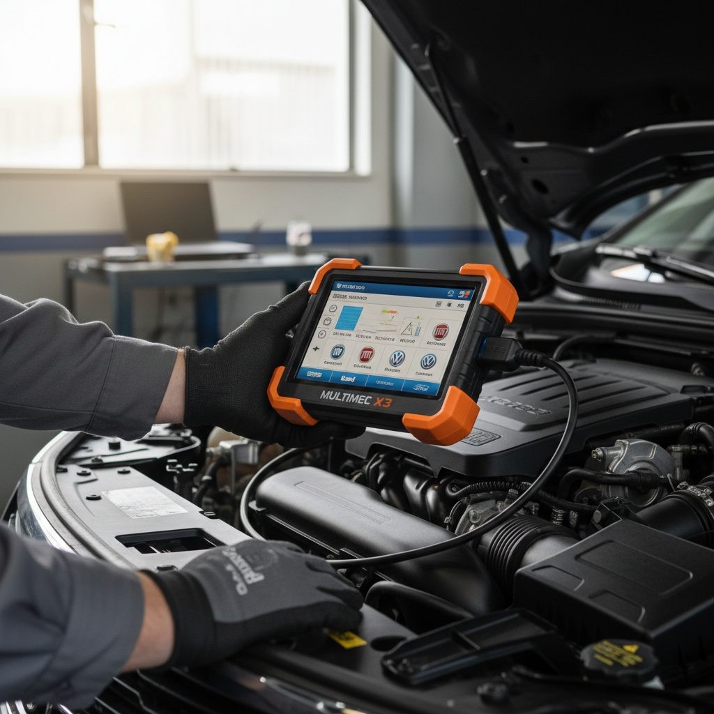 MultiMEC X3: Scanner Profissional Adaptado à Frota Brasileira
