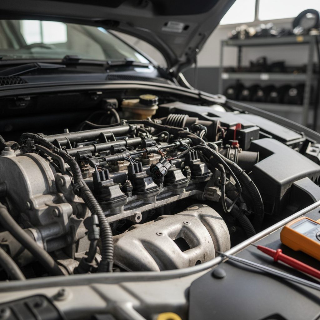 Por que o sistema de injeção exibe falha cruzada no Ford Focus 2.0