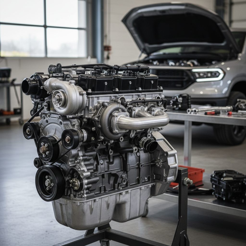 Motor 2.2 Turbodiesel: o coração da nova Dakota
