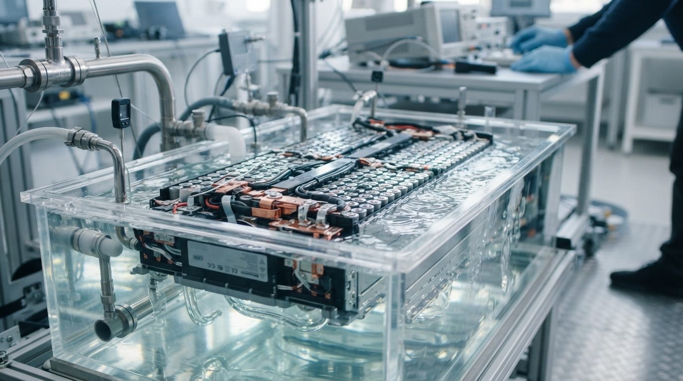 A engenharia do fluido que não pega fogo: por que o óleo dielétrico é a chave para baterias menores e recargas mais rápidas