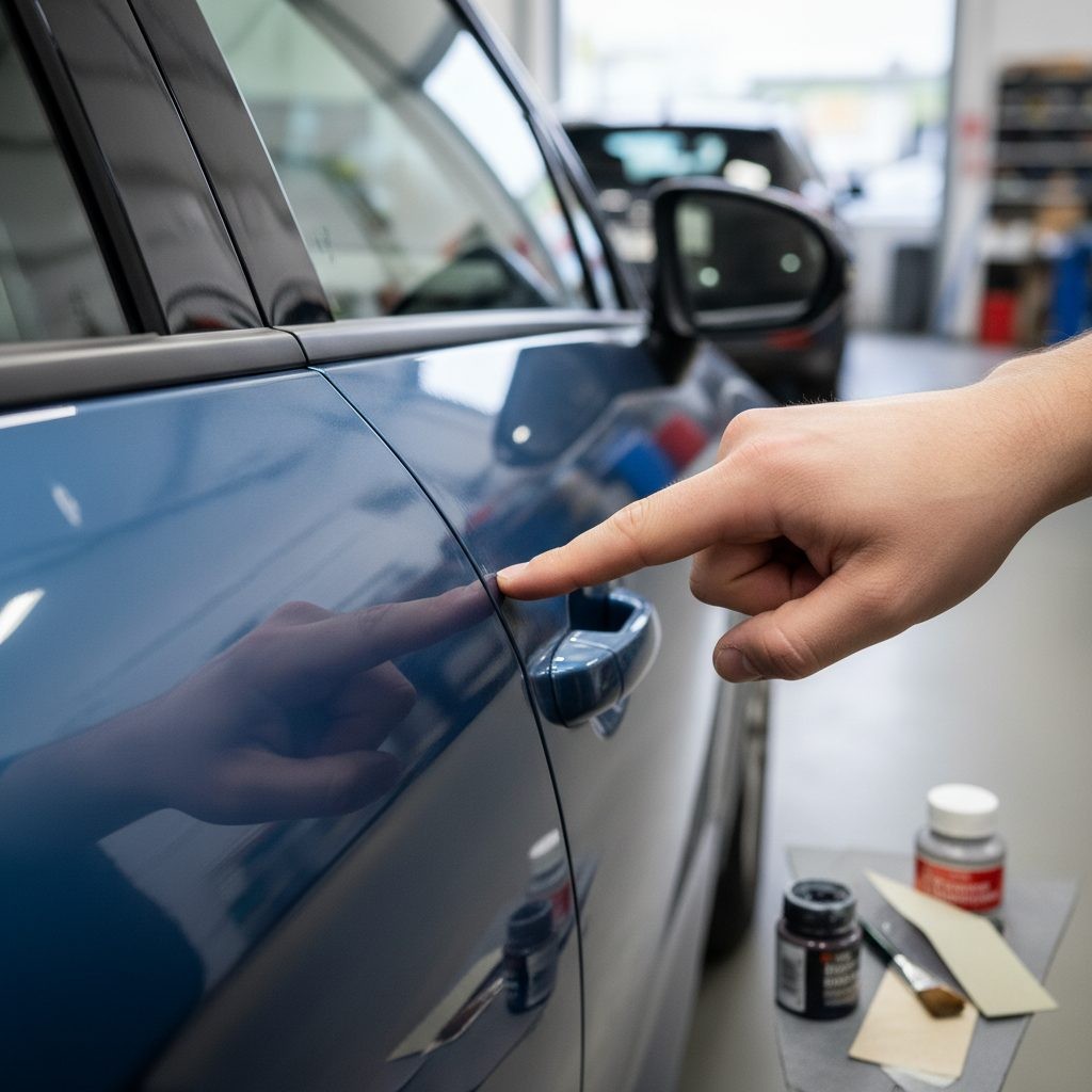 Teste da Unha e Passo a Passo para Retocar Pedradas e Arranhões do Jeito Certo